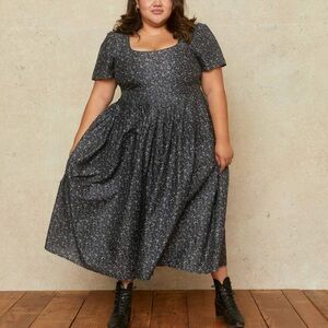 NWT Christy Dawn Scarlett Dress Gingko Black 2X
